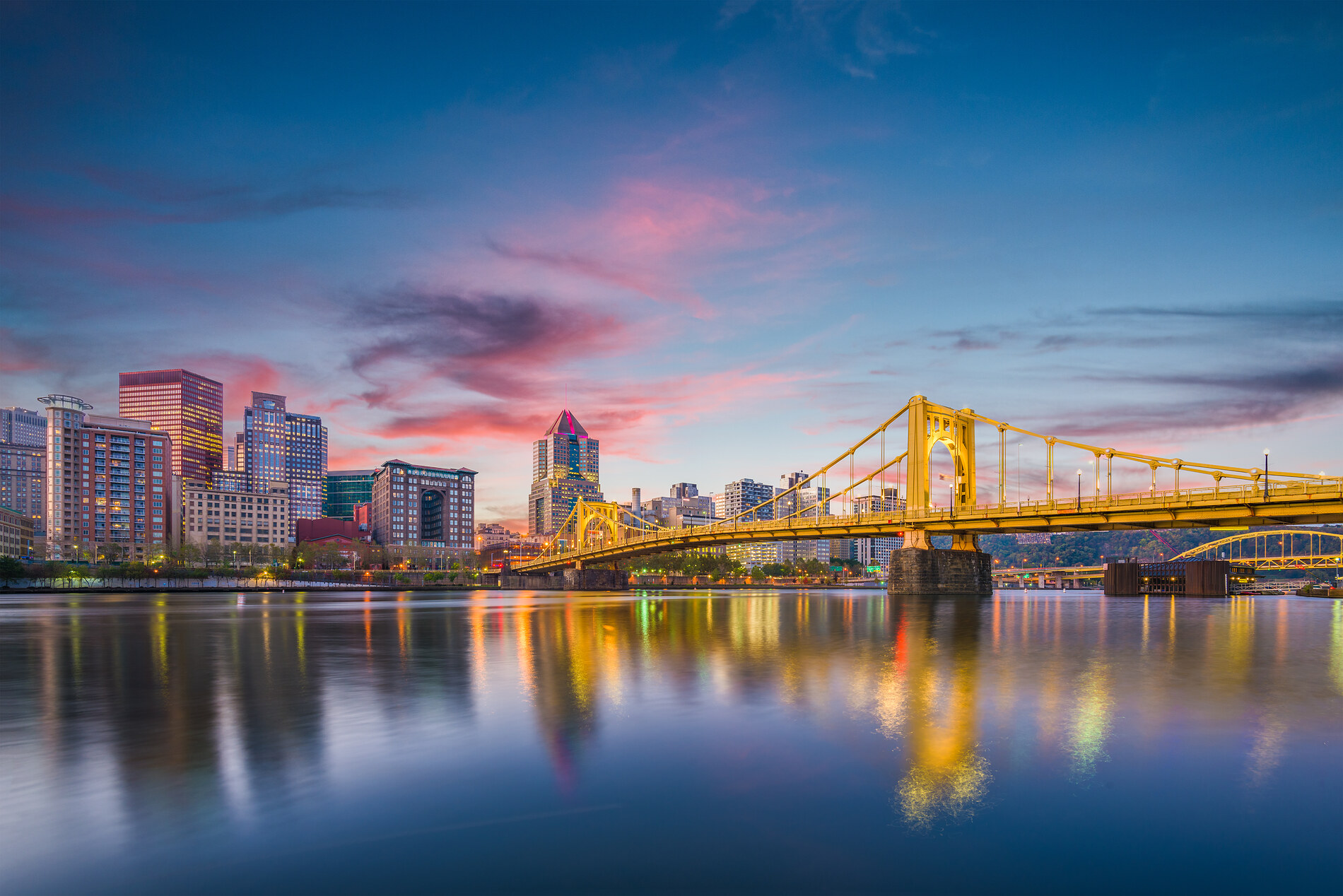 Downtown Pittsburgh skyline